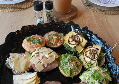 Luxe broodjes en soep als lunch bij vergaderlocatie Het Gunnen.